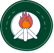 Campfire Badge